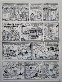 Willy Vandersteen - Wattman - Planche originale