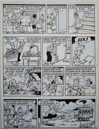 Willy Vandersteen - Wattman - Planche originale