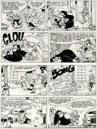 Achille Talon et le Quadrumane Optimiste - planche originale n°21 - comic art