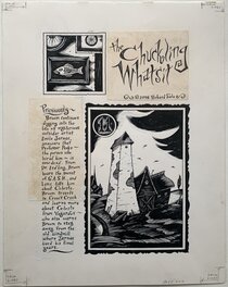 Planche originale - Richard Sala - The Chuckling Whatsit - p101-102