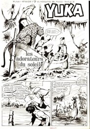 Guido Zamperoni - Yuka , le fils du soleil - Comic Strip