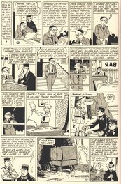 La même planche dans l'histoire originale par Maurice Tillieux La même planche dans l'histoire originale par Maurice Tillieux