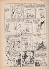 La planche telle qu'elle a été publiée dans Samedi Jeunesse La planche telle qu'elle a été publiée dans Samedi Jeunesse
