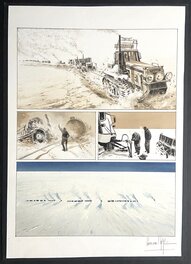 Terre de glace - Planche originale