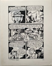 Planche originale - Richard Sala - The Chuckling Whatsit - p019