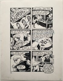 Planche originale - Richard Sala - The Chuckling Whatsit - p050