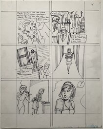 Richard Sala - Richard Sala - The Chuckling Whatsit - p059 prelim - Original art