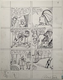 Richard Sala - Richard Sala - The Chuckling Whatsit - p064 prelim - Original art