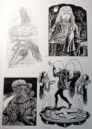 Raúlo Cáceres - Vampires - Illustration originale