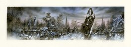 Luis Royo - Muerte y Vida - Original Illustration