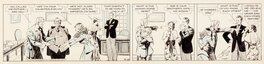 Alex Raymond - Secret Agent X-9, 7/13/1934 - Planche originale