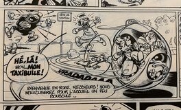 Case de la planche originale, reproduite dans le tirage BW de septembre 2022 Case de la planche originale, reproduite dans le tirage BW de septembre 2022