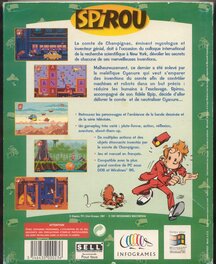 Dos de la boîte du jeu PC