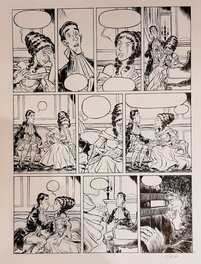 Eric Hübsch - Planche ORIGINALE 43 DU ROYAL FONDEMENT - Comic Strip