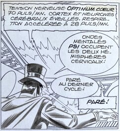 Jean-Yves Mitton Mikros Titans no 58 page 46 planche originale a31 Jean-Yves Mitton Mikros Titans no 58 page 46 planche originale a31