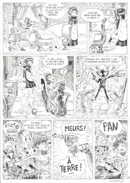 Arnaud Poitevin - Arnaud Poitevin. Les spectaculaires tome 2 p15 - Planche originale