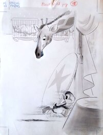 Pierre Jodon - Journal de PLOUF - Illustration originale