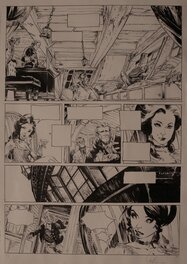 Mathieu Lauffray - Long JOHN SILVER tome 2 - Planche originale