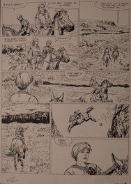 Paul Teng - La COMPLAINTE DES LANDES PERDUES - Planche originale