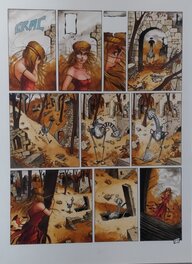 La Nef des Fous - Planche originale