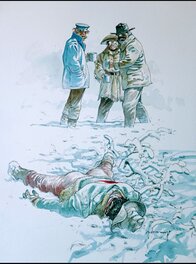 Hermann - Hermann couverture originale  "on a tué Wild Bill" - Comic Strip