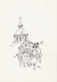 Jan Wesseling - Jan Wesseling | 1988 | De zeven schepenen van Eys - Illustration originale