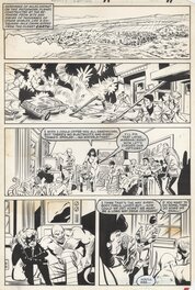 Mike Zeck - Secret Wars - T11 p.8 - Planche originale