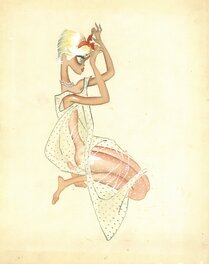 Kiraz - Pin-Up Aubade - Illustration originale