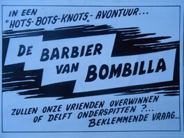 De barbier van Bombilla - 1960 De barbier van Bombilla - 1960