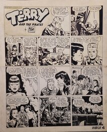 Milton Caniff - Terry and the pirates - Planche originale