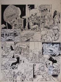 Éric Maltaite - " Les enfants de la porte" page 1 - Comic Strip