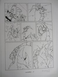 Romano Molenaar - Galaxa 2 - Planche originale