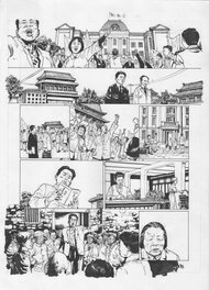 Planche originale - Mao Zedong (planche 6)