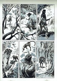 José Ortiz - Vampirella #106 Pg.32 (Pantha) - Comic Strip