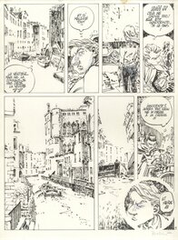 Denis Bodart - Denis Bodart - Planche inédite Venise - Planche originale