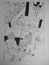 Romano Molenaar - Cyberpunk force issue 1 - Planche originale