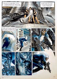 Planche originale - Giménez - La Caste des Méta-Barons - Tome 2, planche 38