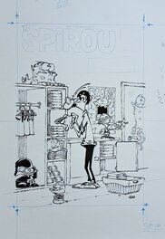 Midam - Kid Paddle - couverture du journal de Spirou n°4360 - Comic Strip