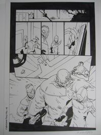 Romano Molenaar - Cyberpunk Force issue 1 - Planche originale