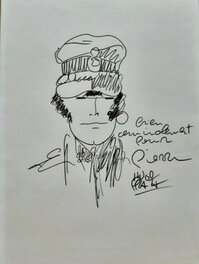 Hugo pratt corto maltese portrait