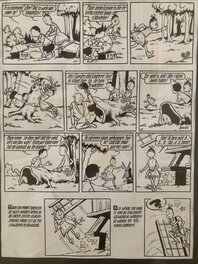 Studio Vandersteen - Suske en Wiske / Bob et Bobette - De Sprietatoom - Planche originale