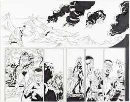 Kieron Dwyer - Avengers (vol.30 - Issue 475 p 2-3 - Comic Strip