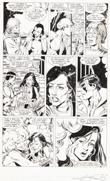 Planche originale - The New Titans - Who is Wonder Girl pt 1 - Issue 50 p 15