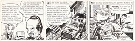 Frank Robbins - Johnny Hazard - 23 August 1961 - Planche originale