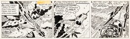 Frank Robbins - Johnny Hazard - 23 Juillet 1977 - Planche originale