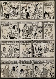 Willy Vandersteen - Suske en Wiske / Bob et Bobette - De Zingende Zwammen - Comic Strip