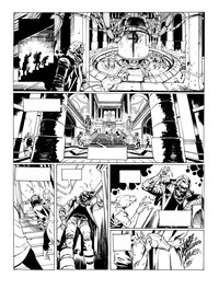 Dimitri Armand - Convoyeur tome 2 planche 33 - Planche originale