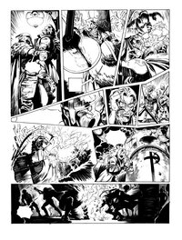 Dimitri Armand - Convoyeur tome 2 planche 45 - Planche originale