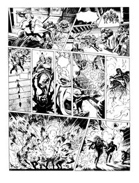 Dimitri Armand - Convoyeur tome 2 planche 46 - Planche originale