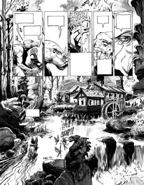 Dimitri Armand - Convoyeur tome 3 planche 14 - Planche originale